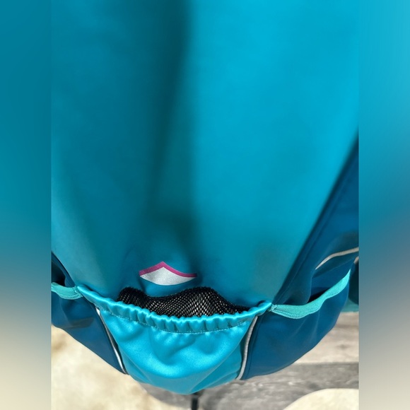 Gore Bike Wear Windstopper Cycling Convertible Women Blue Jacket Med NWOT - Picture 6 of 8